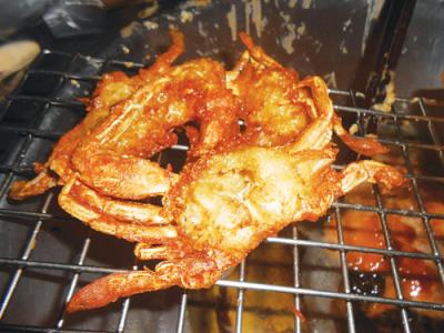 Món ngon Hộ An - bánh ghẹ xanh